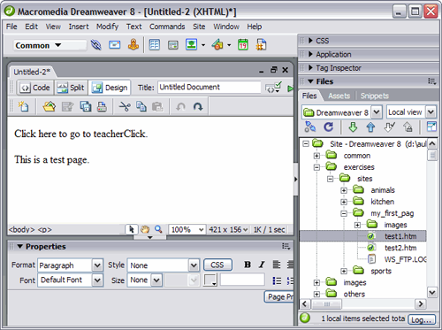 dreamweaver interface web tutorial unit learn website create windows converter version adobe pantalla any bars source software computer storify