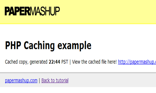  - Easy-Cache-of-PHP-pages-