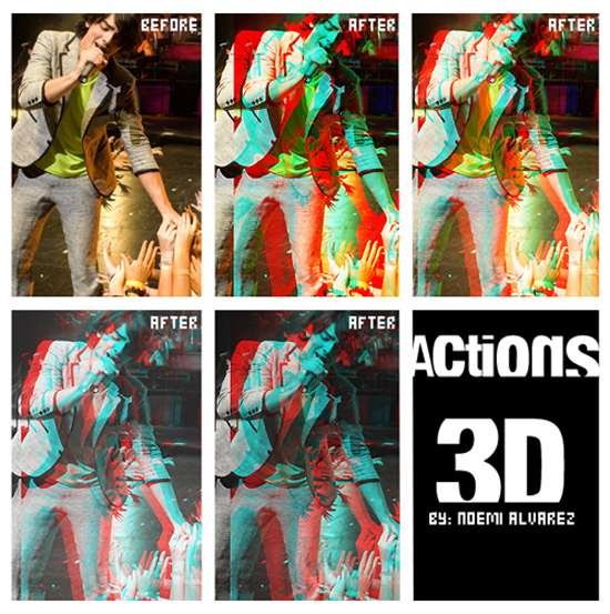 3d action photoshop download