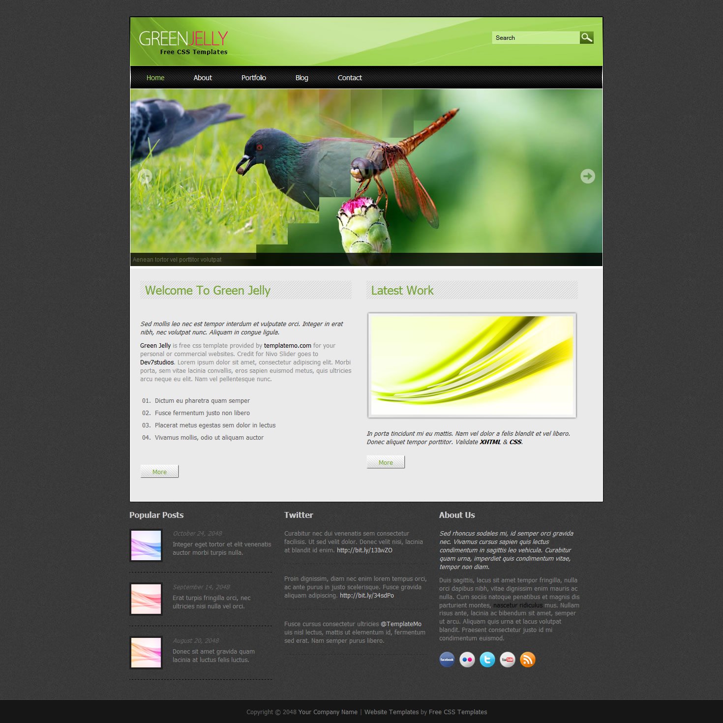 Website Templates Free Download Html With Css For University BEST 