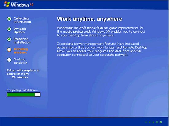 Windows Xp Installation How To Install Windows Xp From Bootable Cd