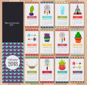 HD Yearly Wallpaper Calendar 2018: View HD Image of HD Yearly Wallpaper