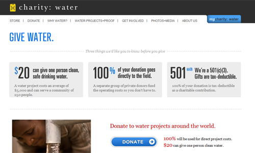 charitywater charitywater