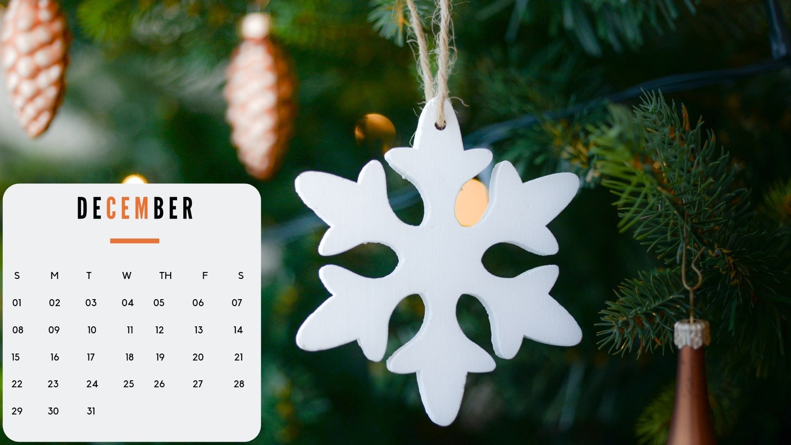 Get Inspired For December 2019 Calendar Desktop Wallpaper Christmas Photos